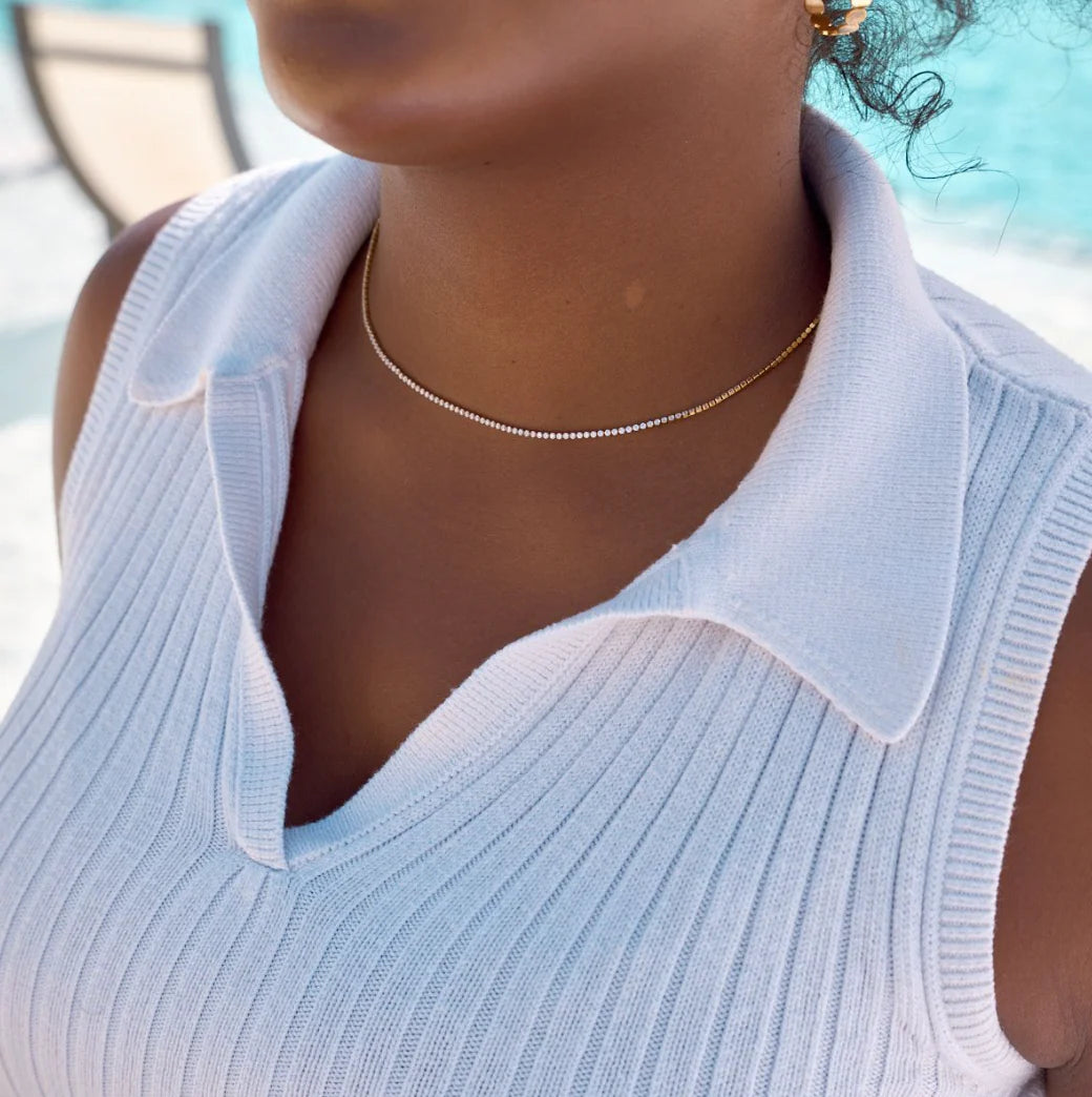 Shimmering Shore Waterproof Tennis