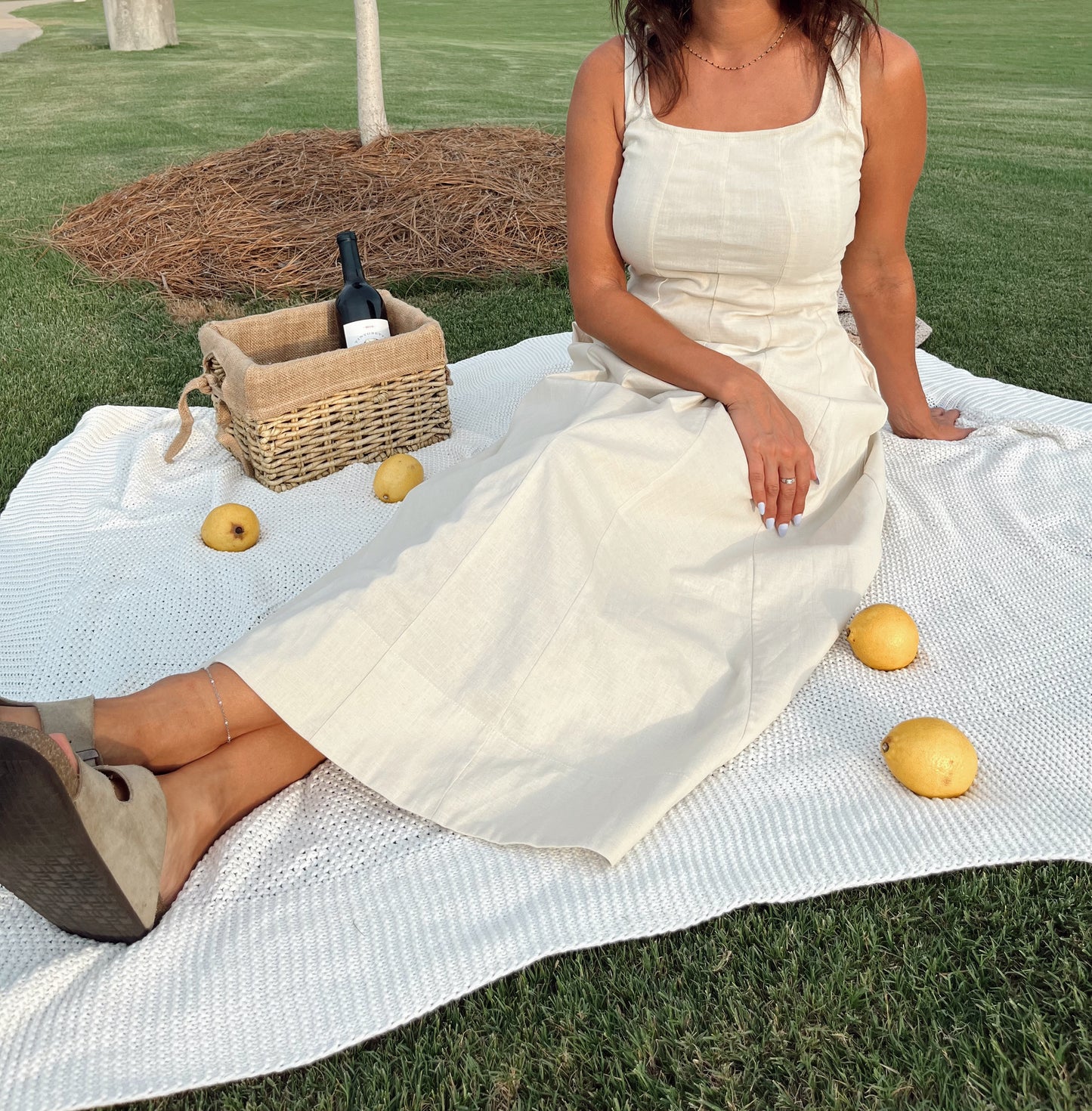 Lucca Linen Dress