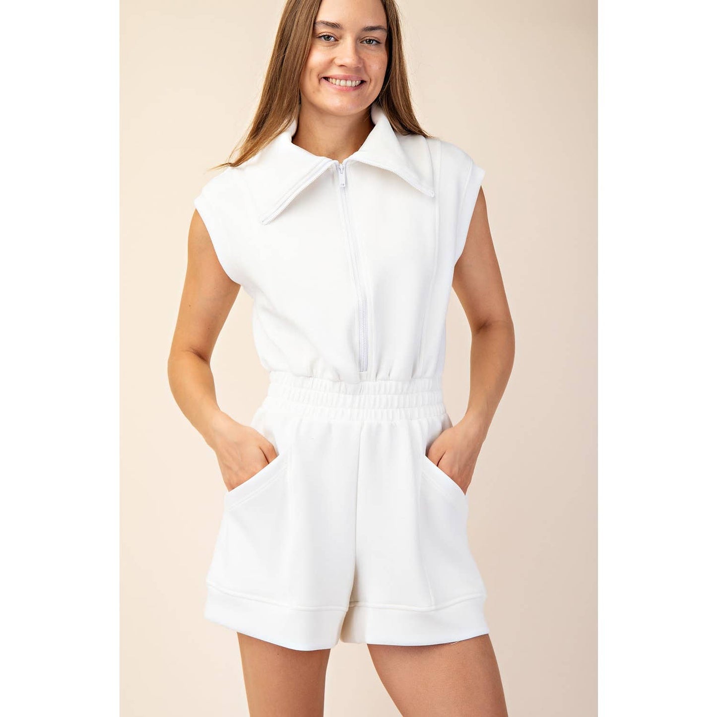 Roam Free Modal Scuba Romper