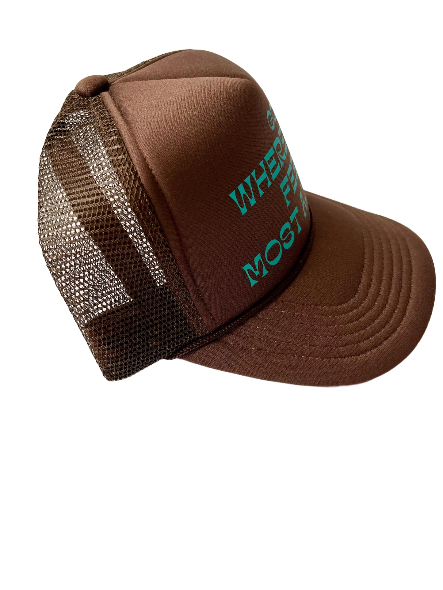 Go Where You Feel Most Alive Trucker Hat