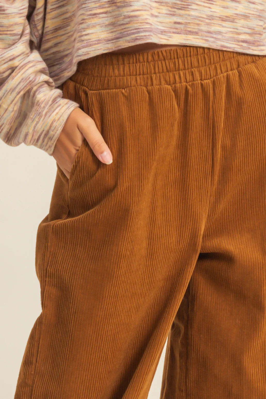 Caramel Corduroy Pants