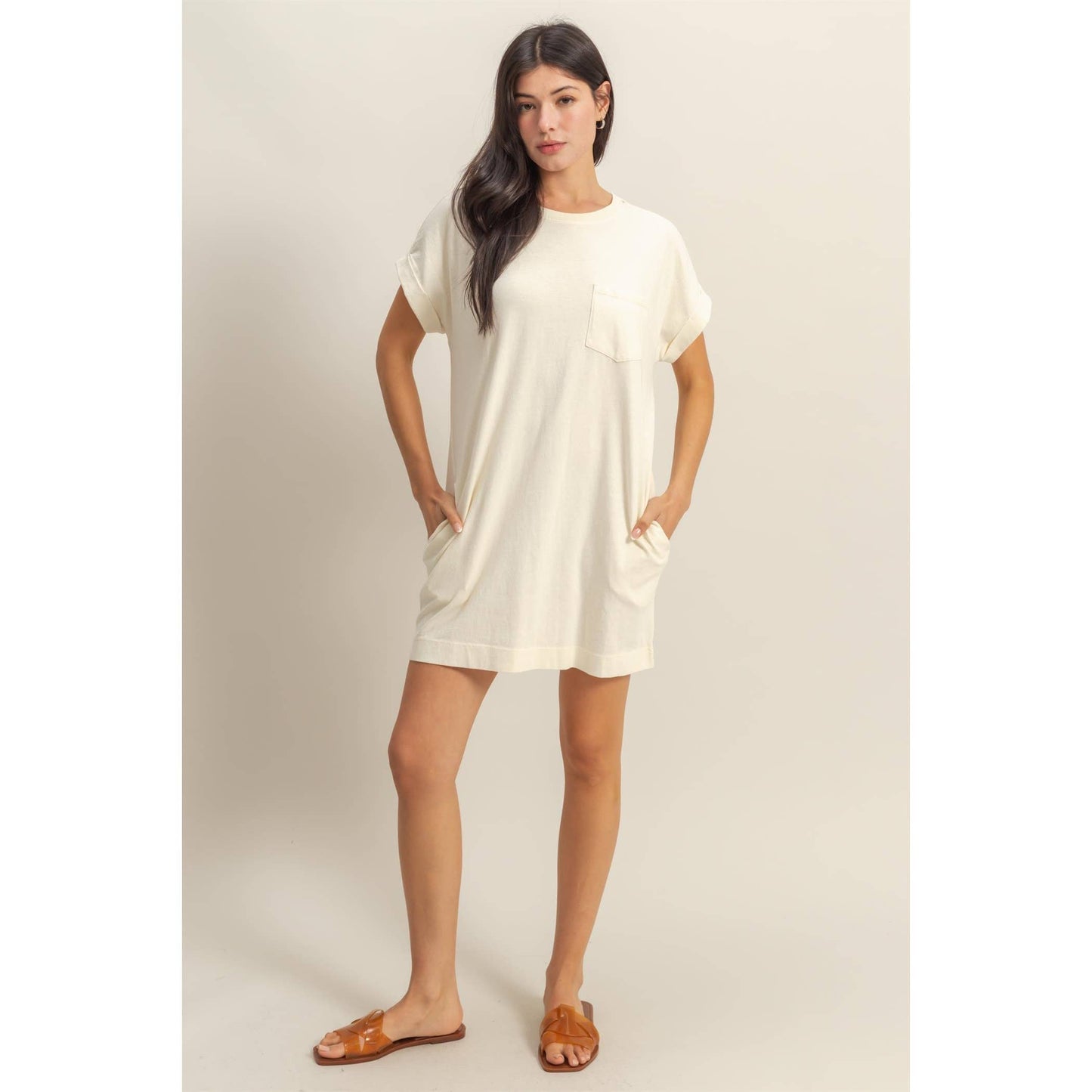 Unwind In Style T-Shirt Dress