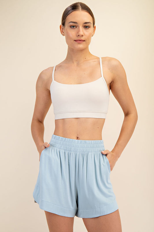 Salt Air Viscose Tulip Shorts