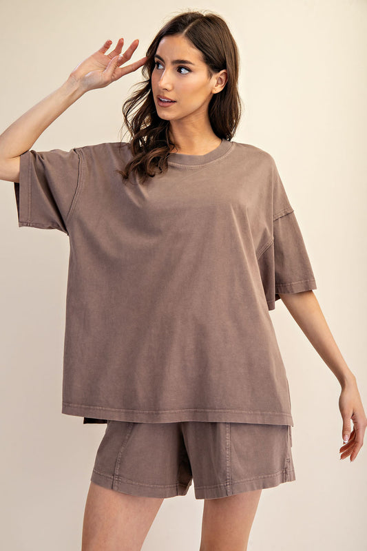 Cozy Chaser Oversized Tee