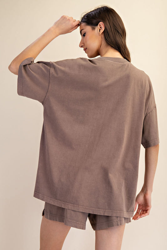 Cozy Chaser Oversized Tee