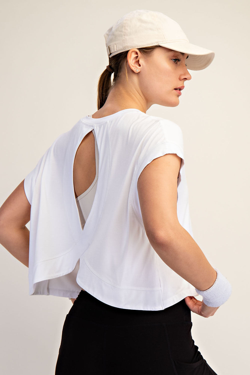 Airflow Open-Back Athleisure Tee