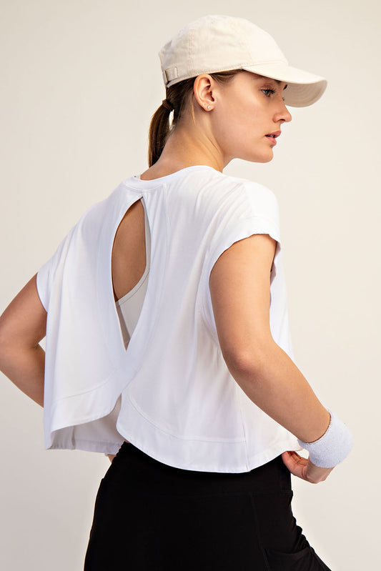 Airflow Open-Back Athleisure Tee