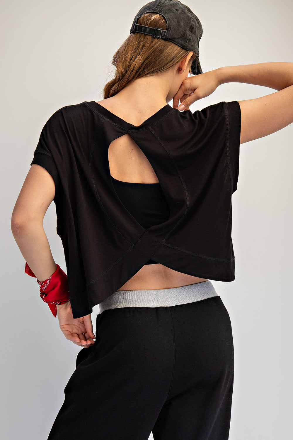 Airflow Open-Back Athleisure Tee