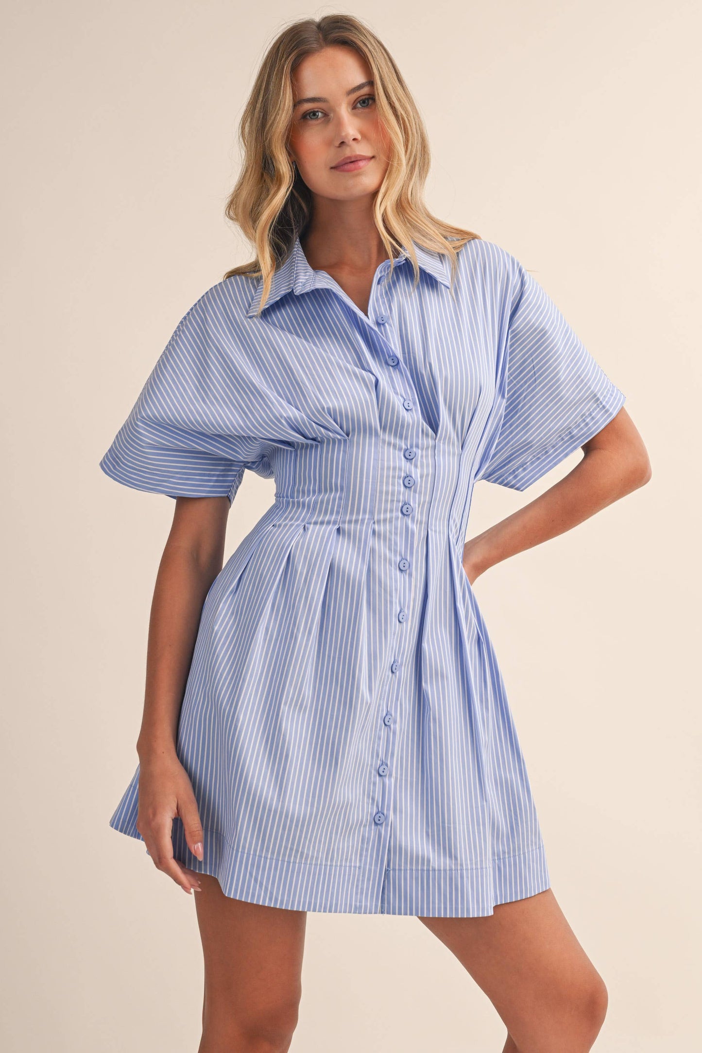 Seabreeze Pinstripe Dress
