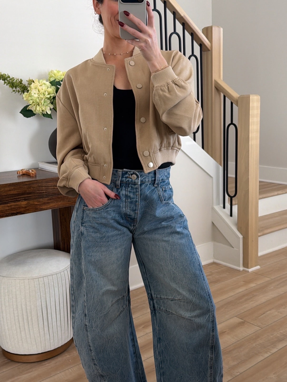 Rome Ready Bomber Jacket