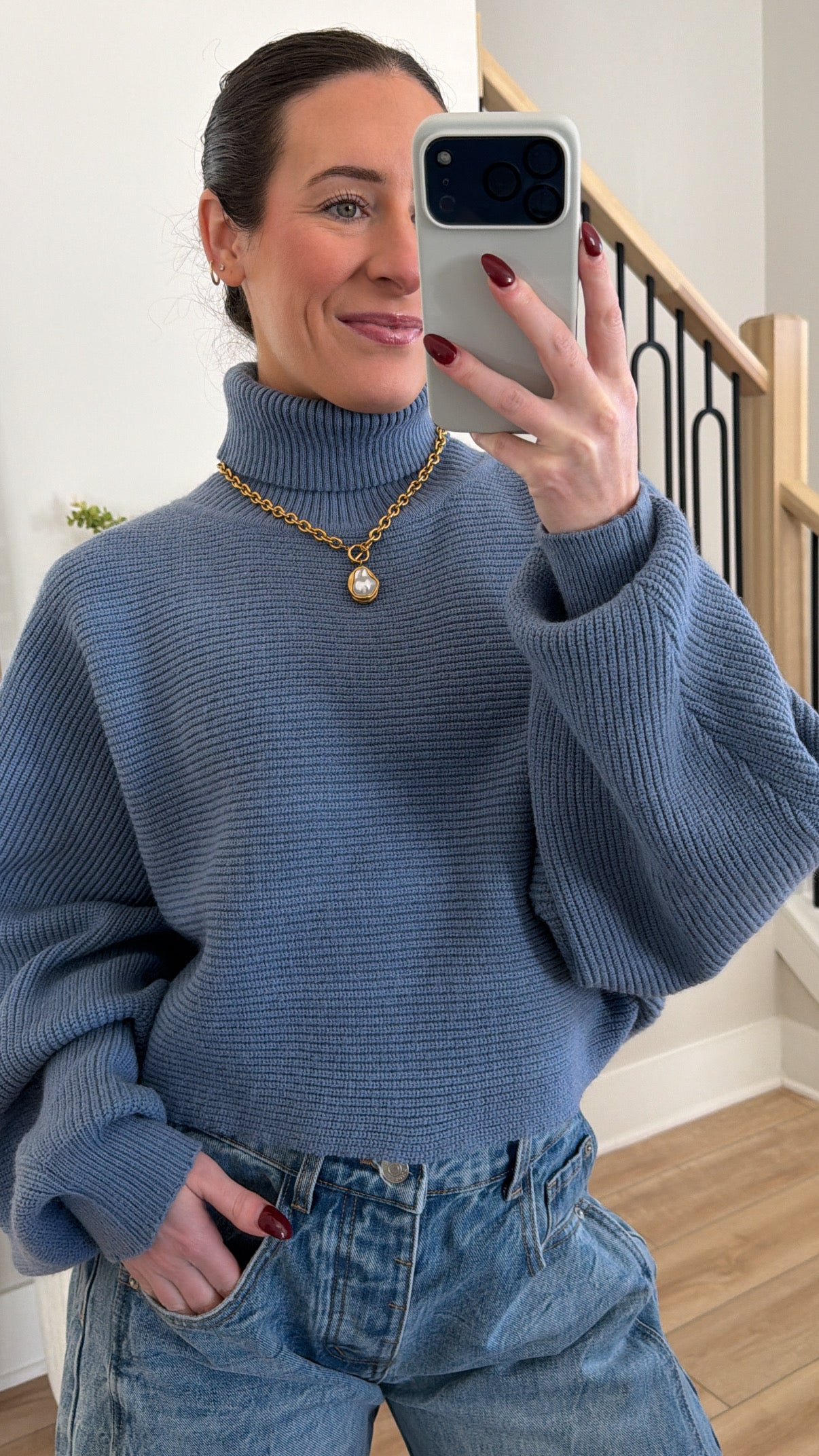 Lake Tahoe Turtleneck Sweater