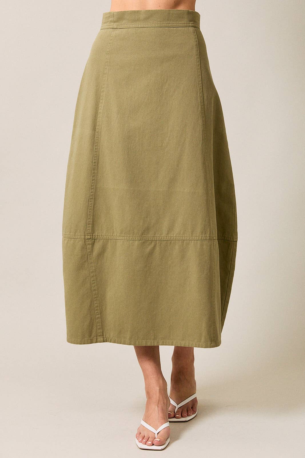 Juniper Barrel Midi Skirt