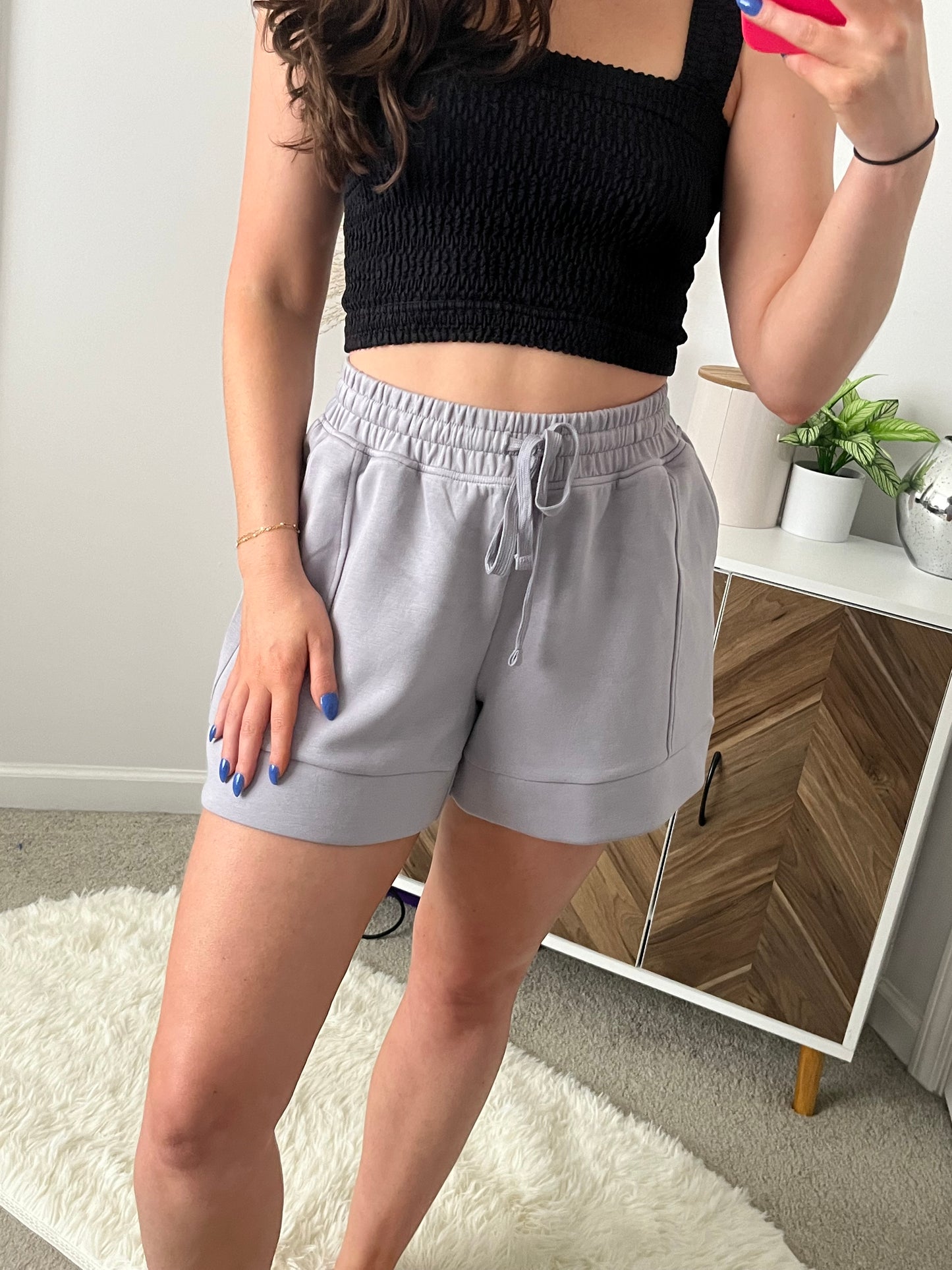 Luxe Lounge Casual Shorts