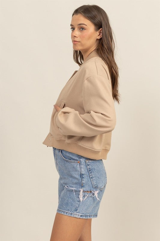 Rome Ready Bomber Jacket