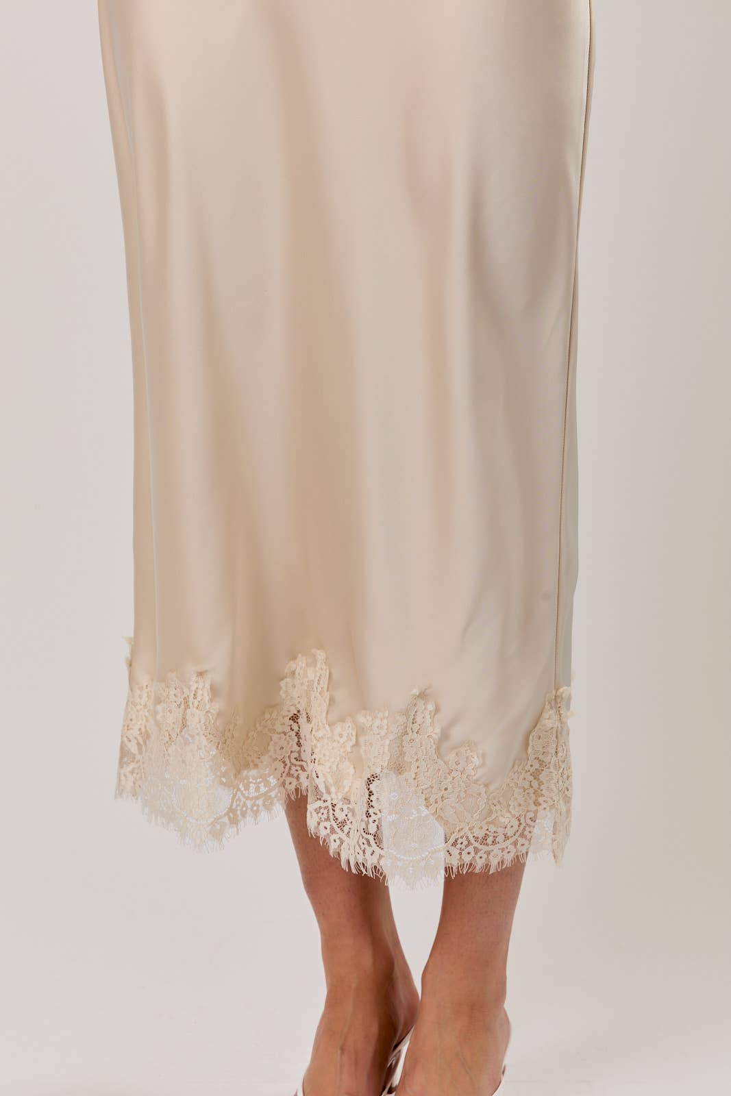 Pearl Tide Midi Skirt