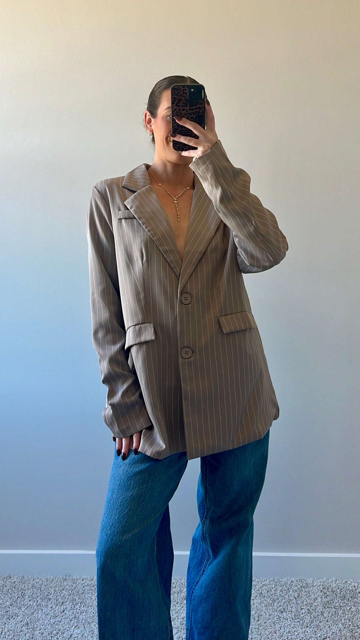 Oat Latte Blazer