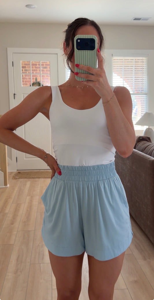 Salt Air Viscose Tulip Shorts