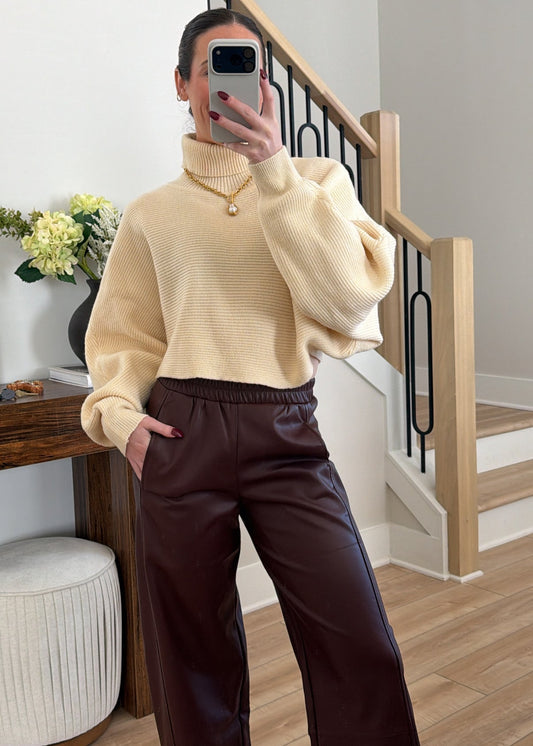 Lake Tahoe Turtleneck Sweater