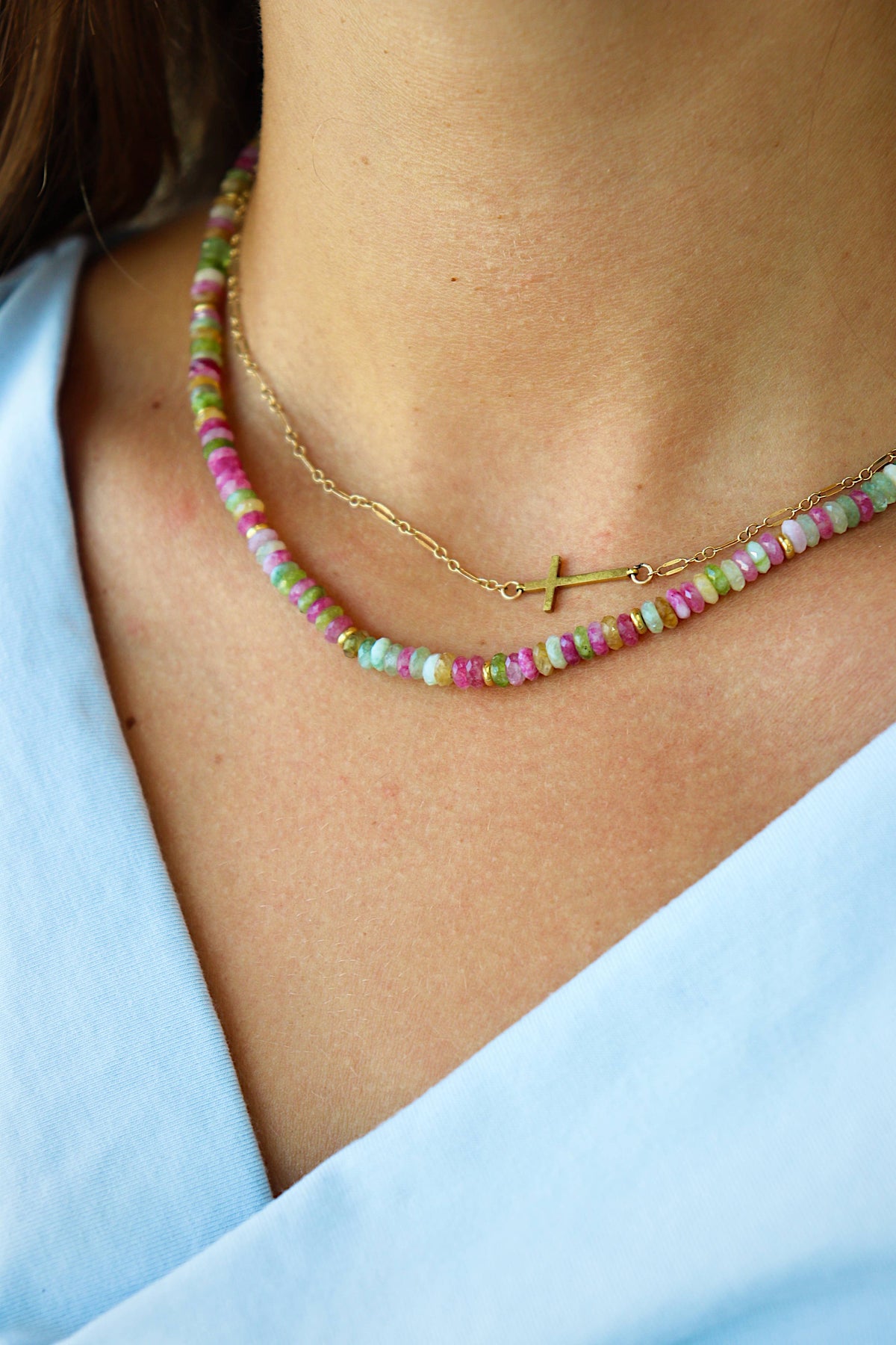 Orange Crush Beaded Necklace