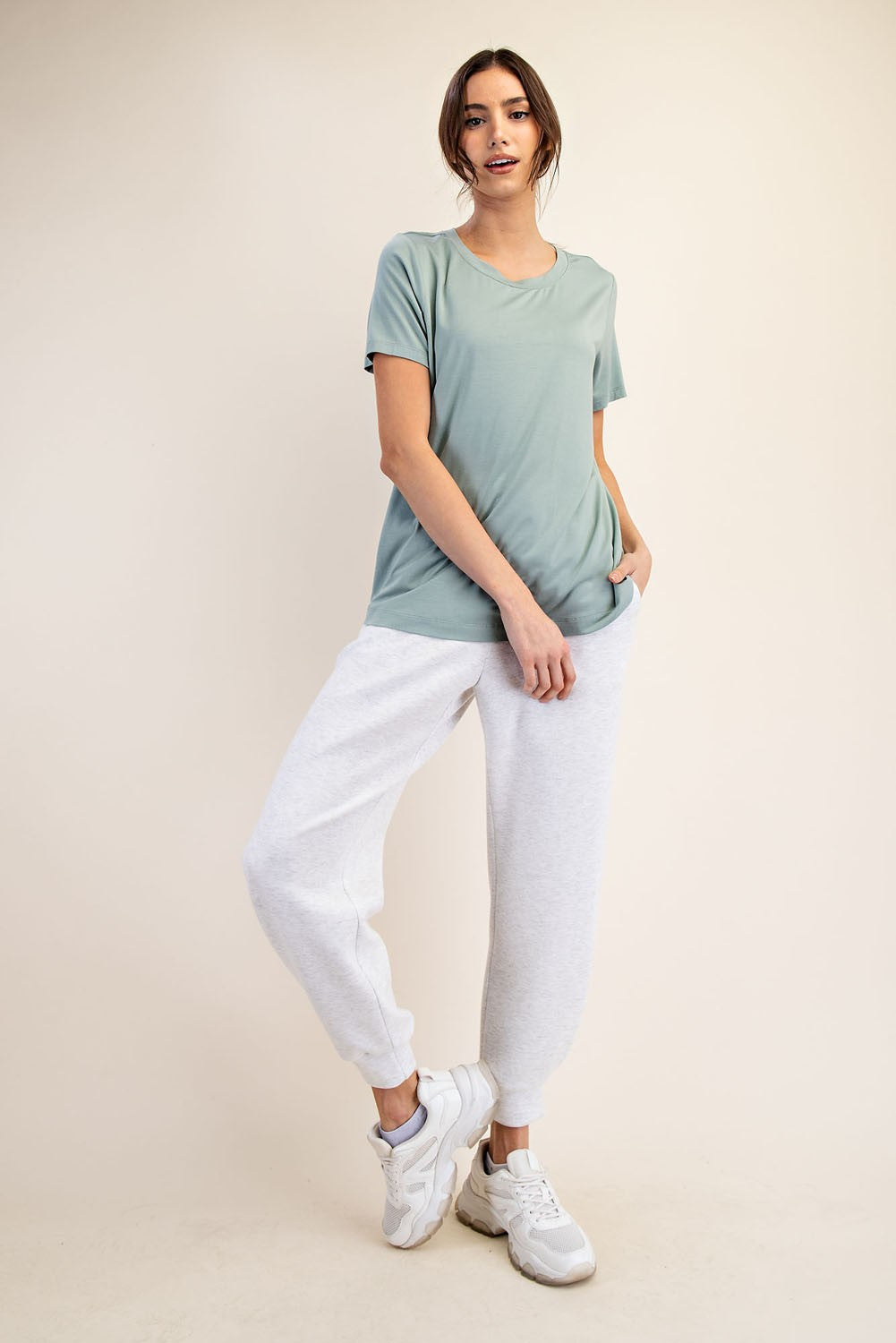 Salt Air Viscose Modal Tee