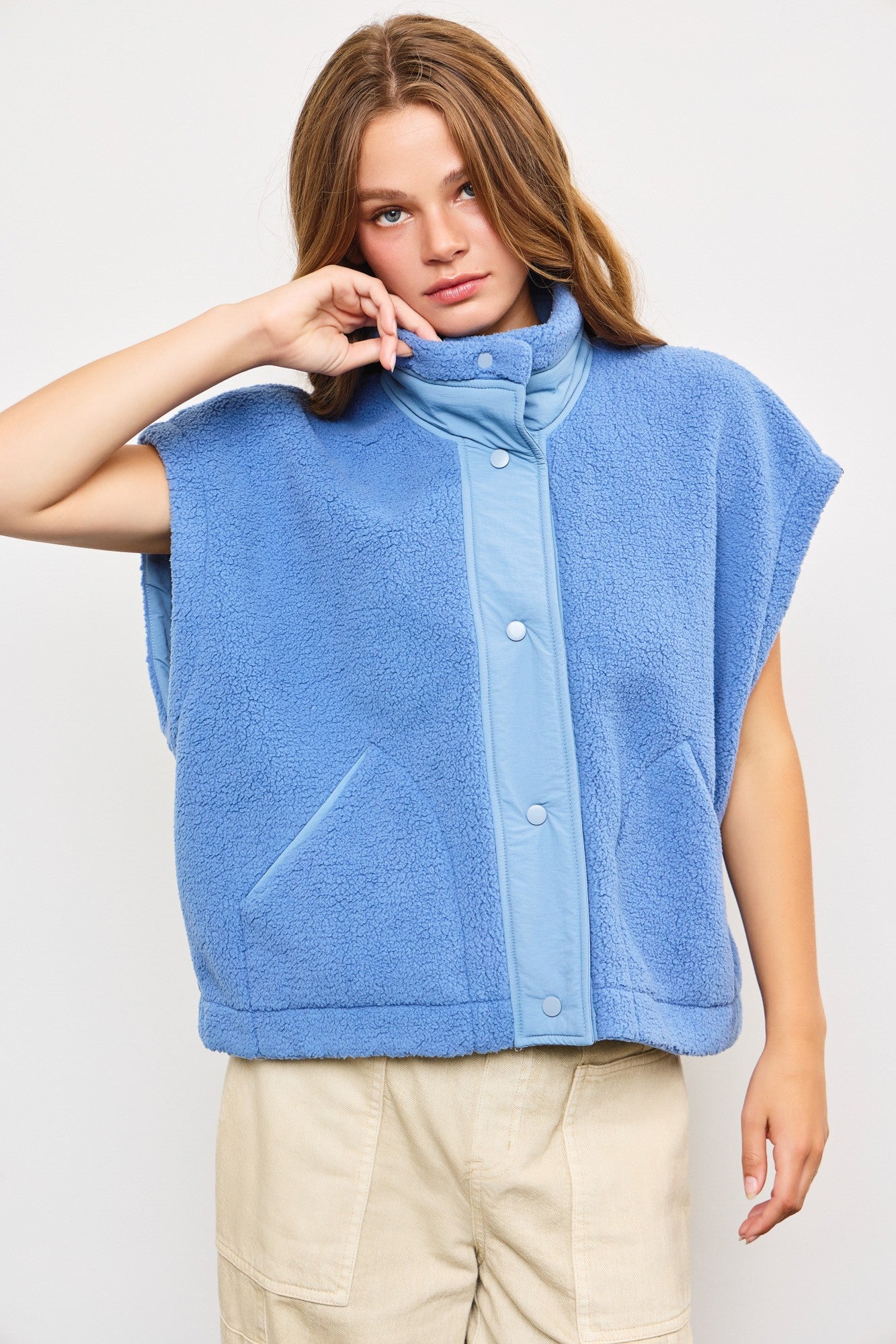 Winter Blues Sweater Vest