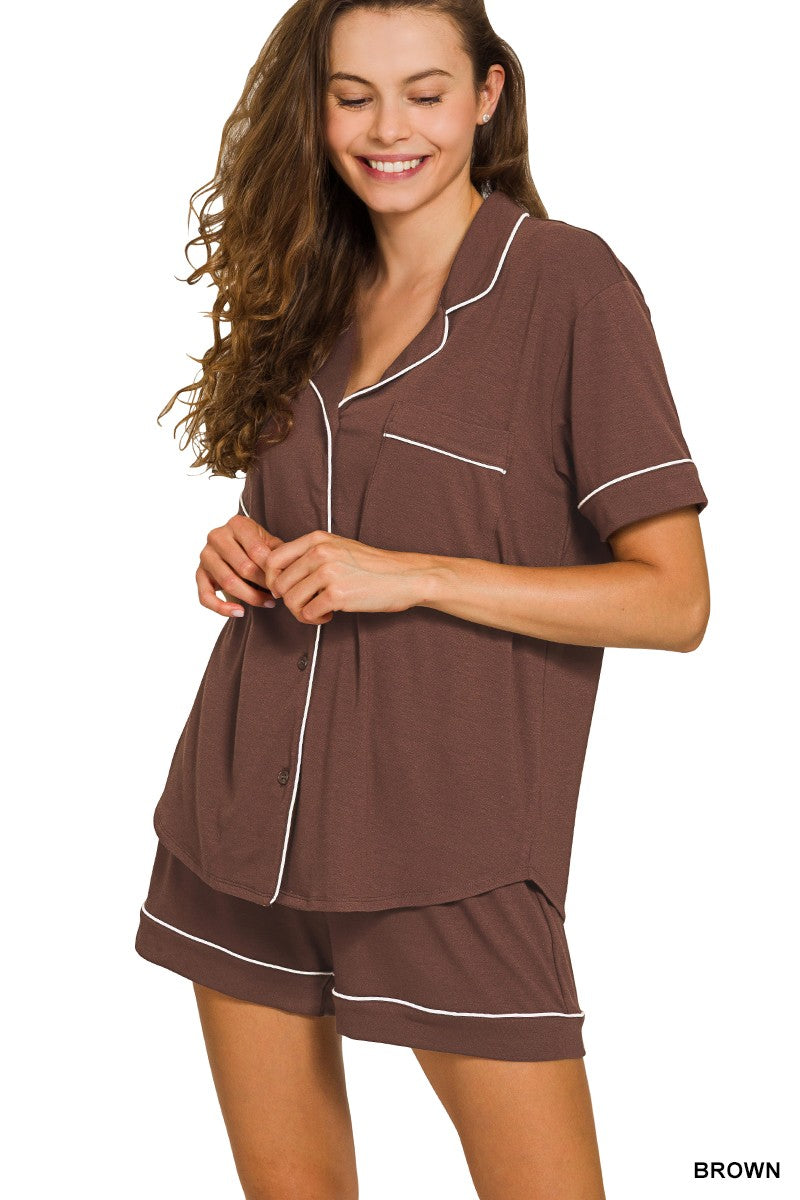 Cabin Weekends Pajama Set