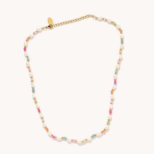 Coral Reef Pearl Necklace