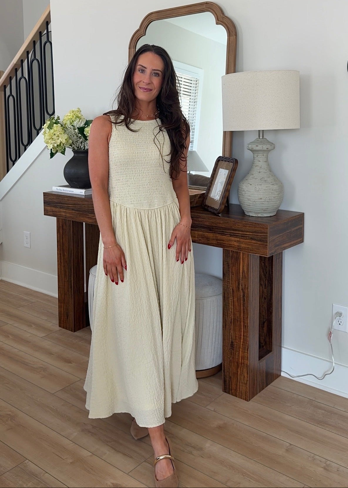 Summer Breeze Smocked Maxi Dress
