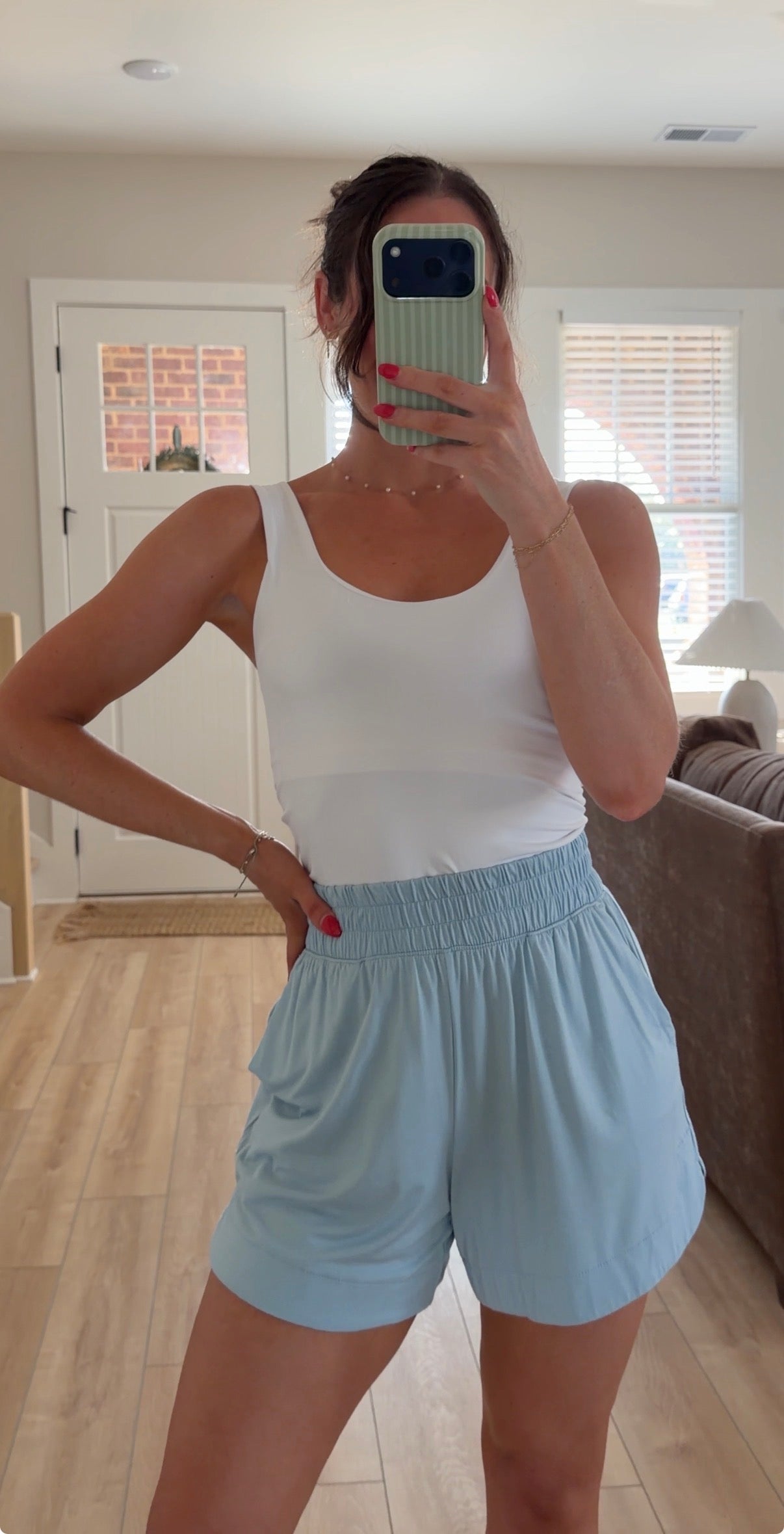 Salt Air Viscose Tulip Shorts