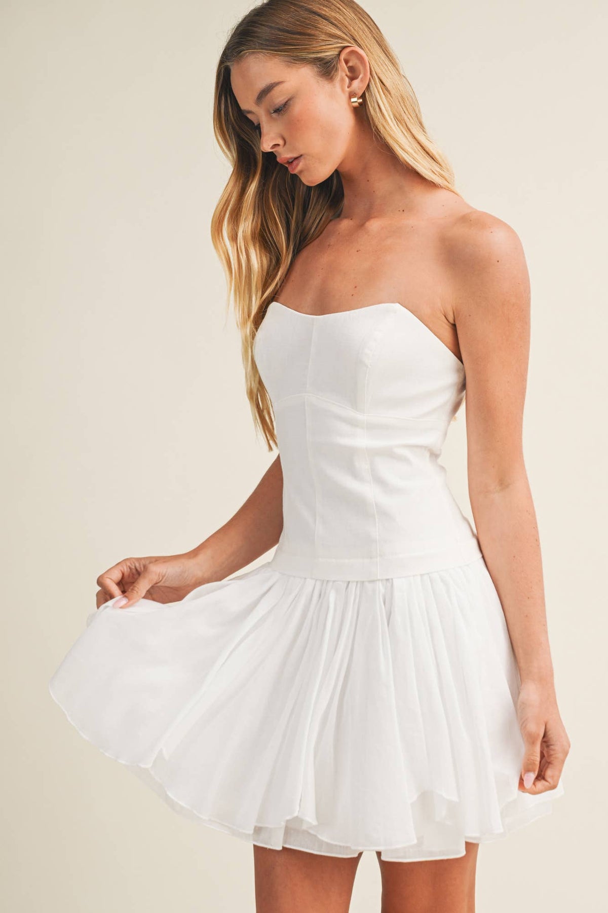 Fall Fever Drop Waist Dress