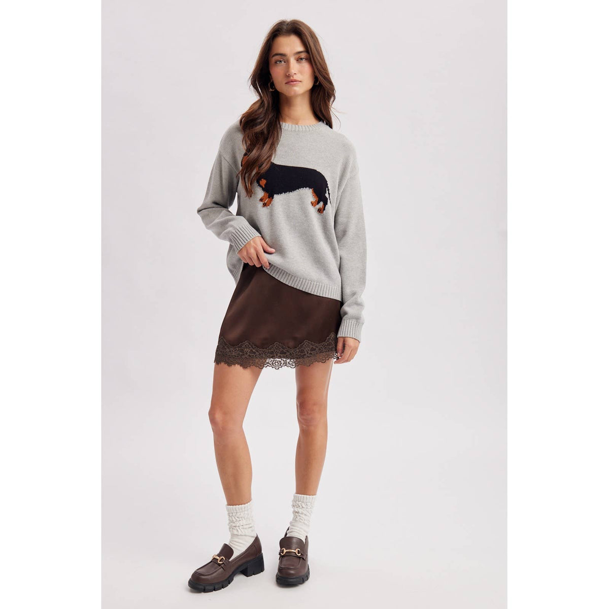 Fall Flair Lace Skort