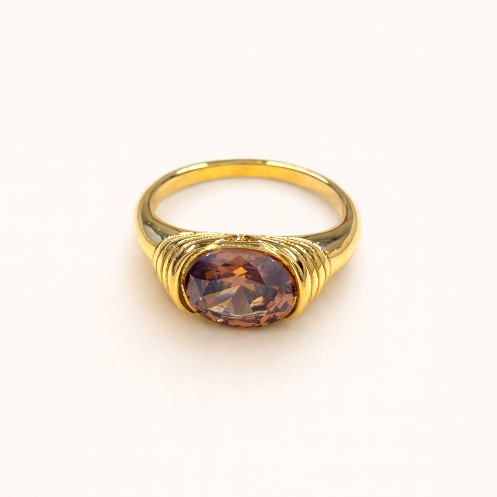 Mocha Gem Ring