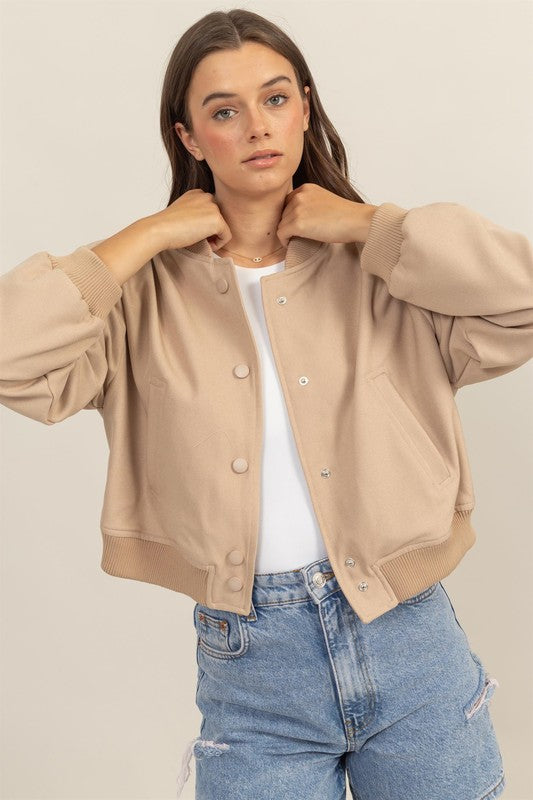 Rome Ready Bomber Jacket