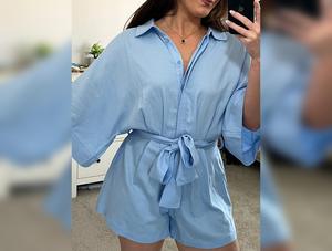 Blue Lagoon Romper