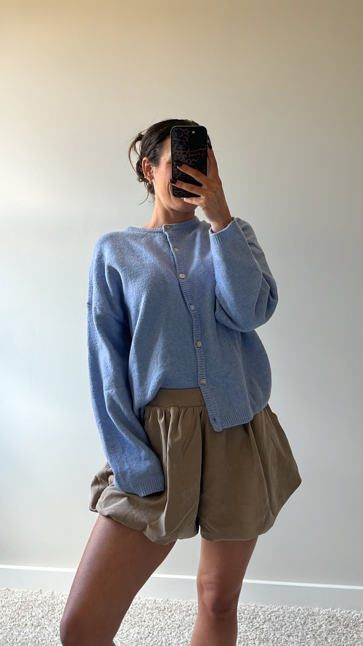 Cream Coast Cardigan Sweater