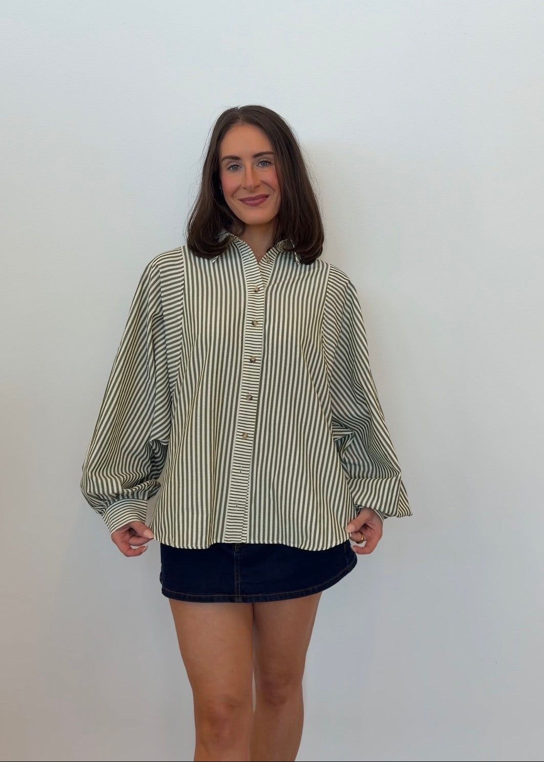 French Cafe Button Down Shirt