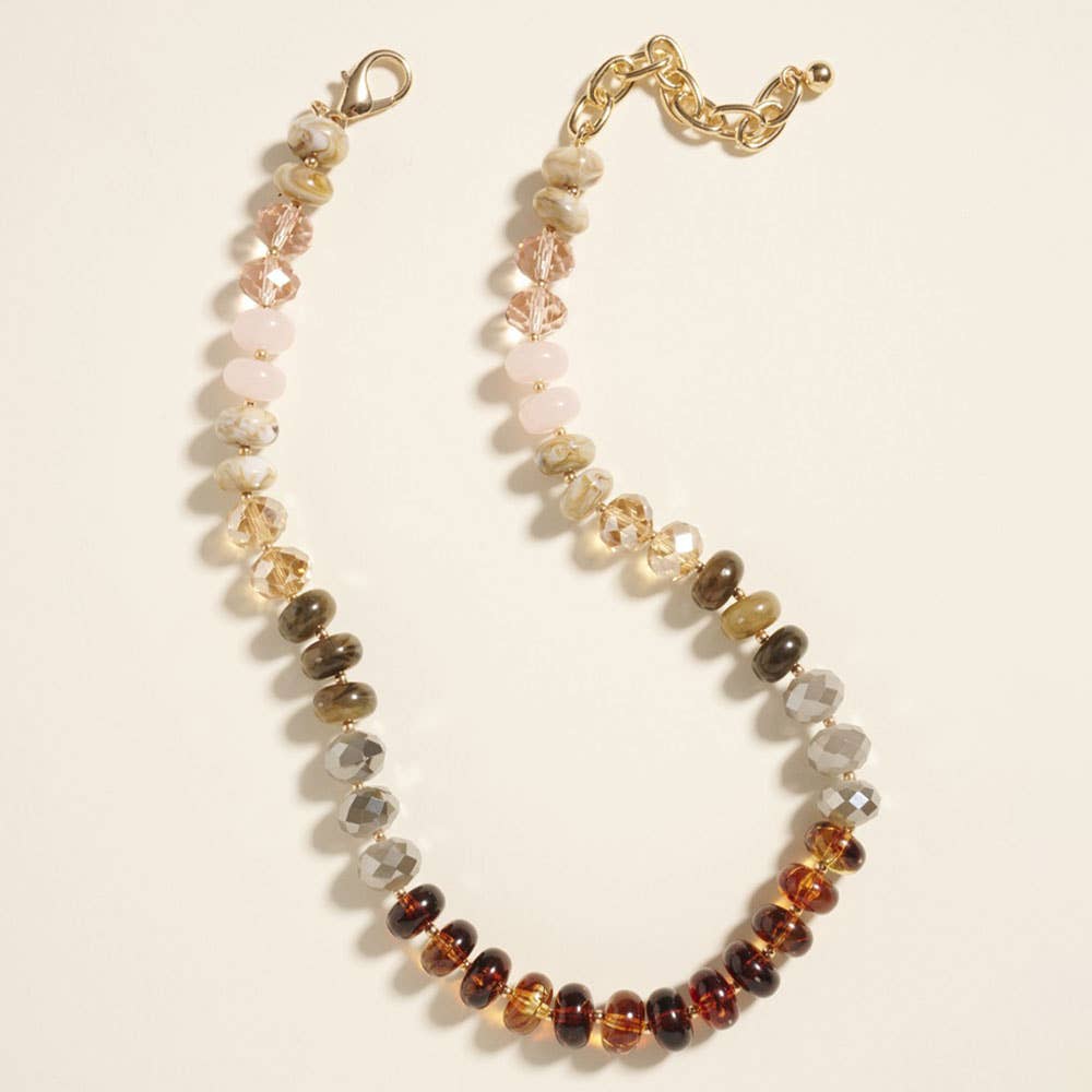 Seaside Beaded Necklace