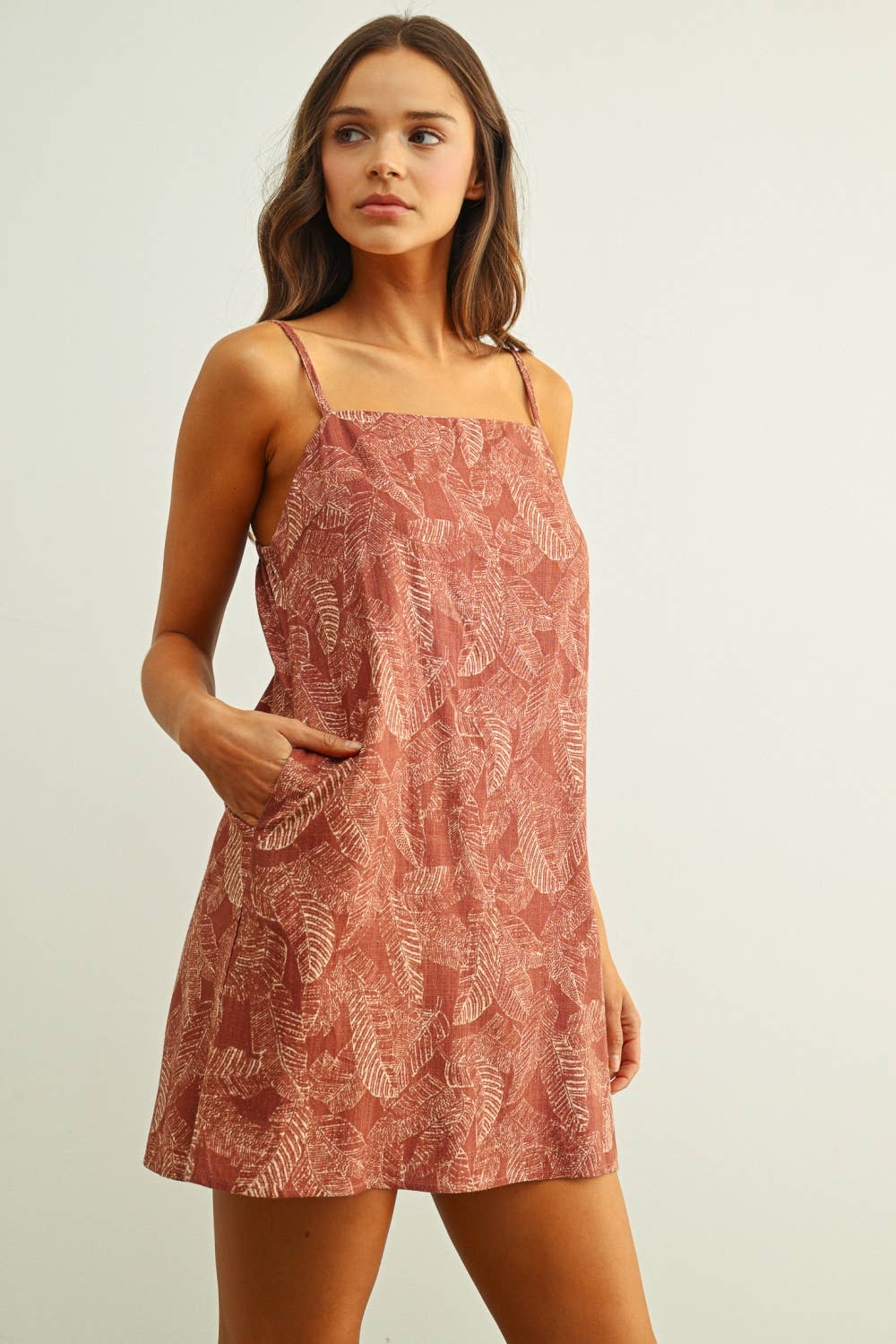 Tulum Palms Mini Dress