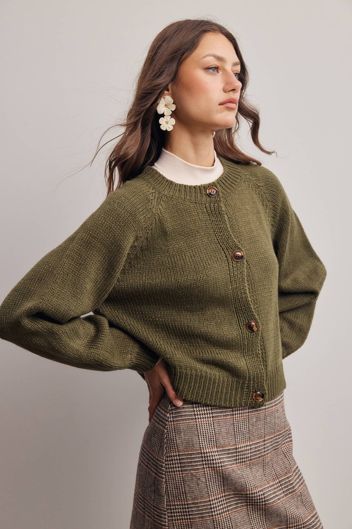 Villagio Button Up Sweater
