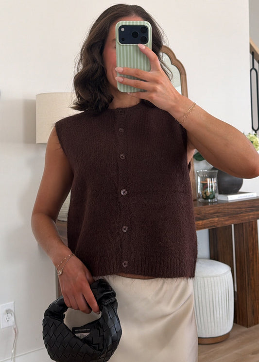 Chocolate Dreams Sweater Vest