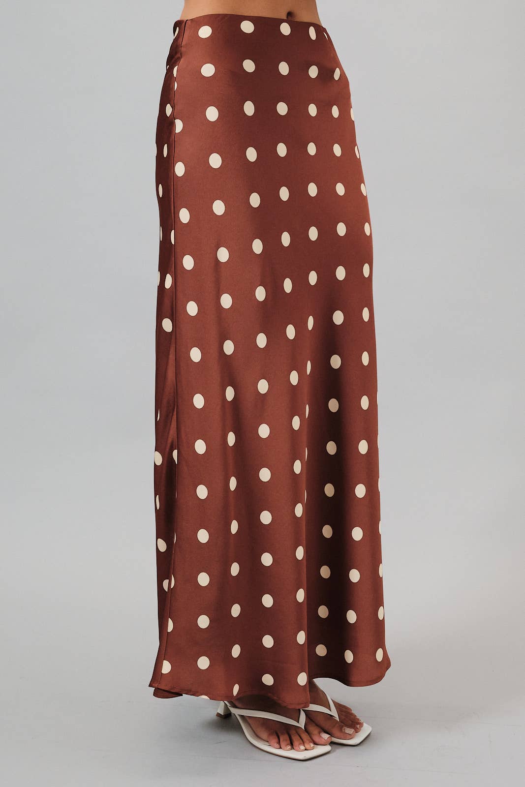 Parisian Polka Dot Midi Skirt