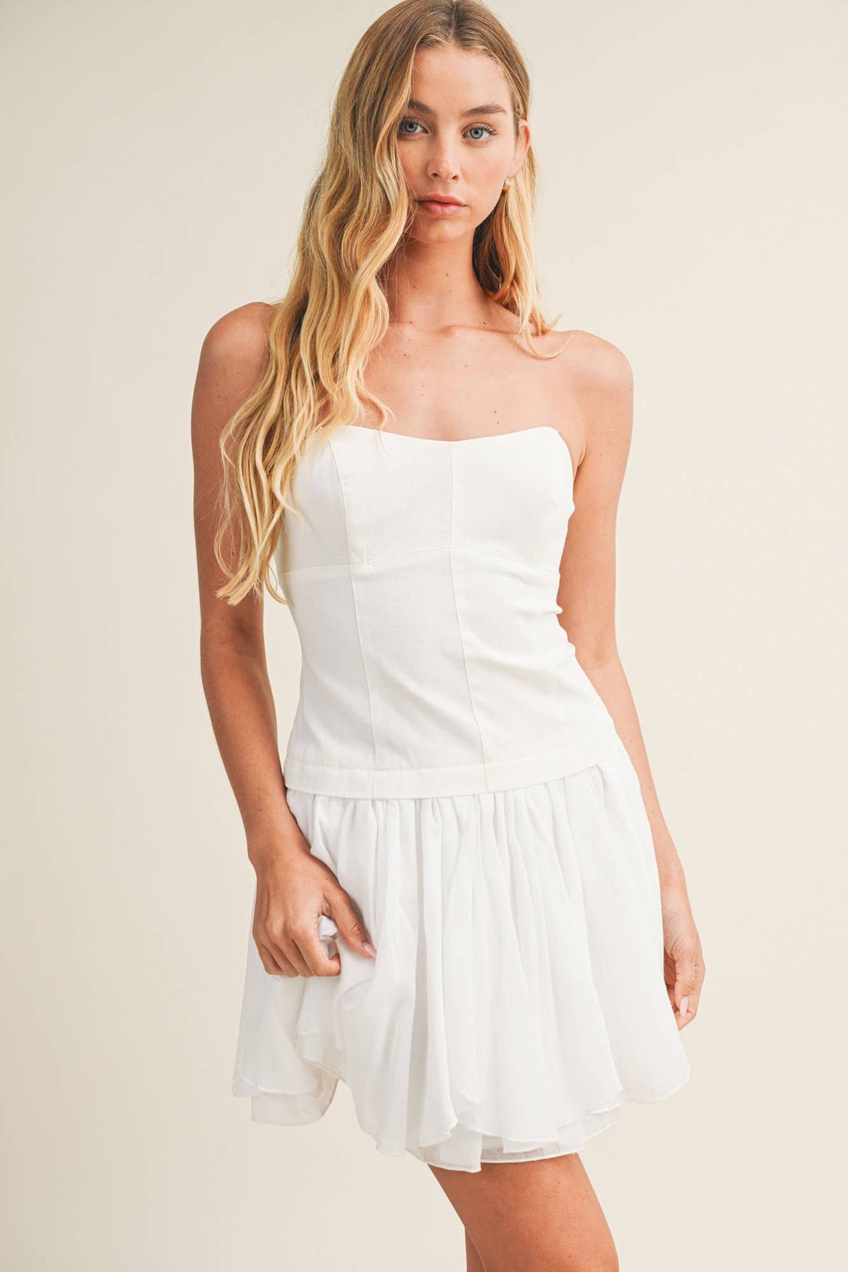 Fall Fever Drop Waist Dress