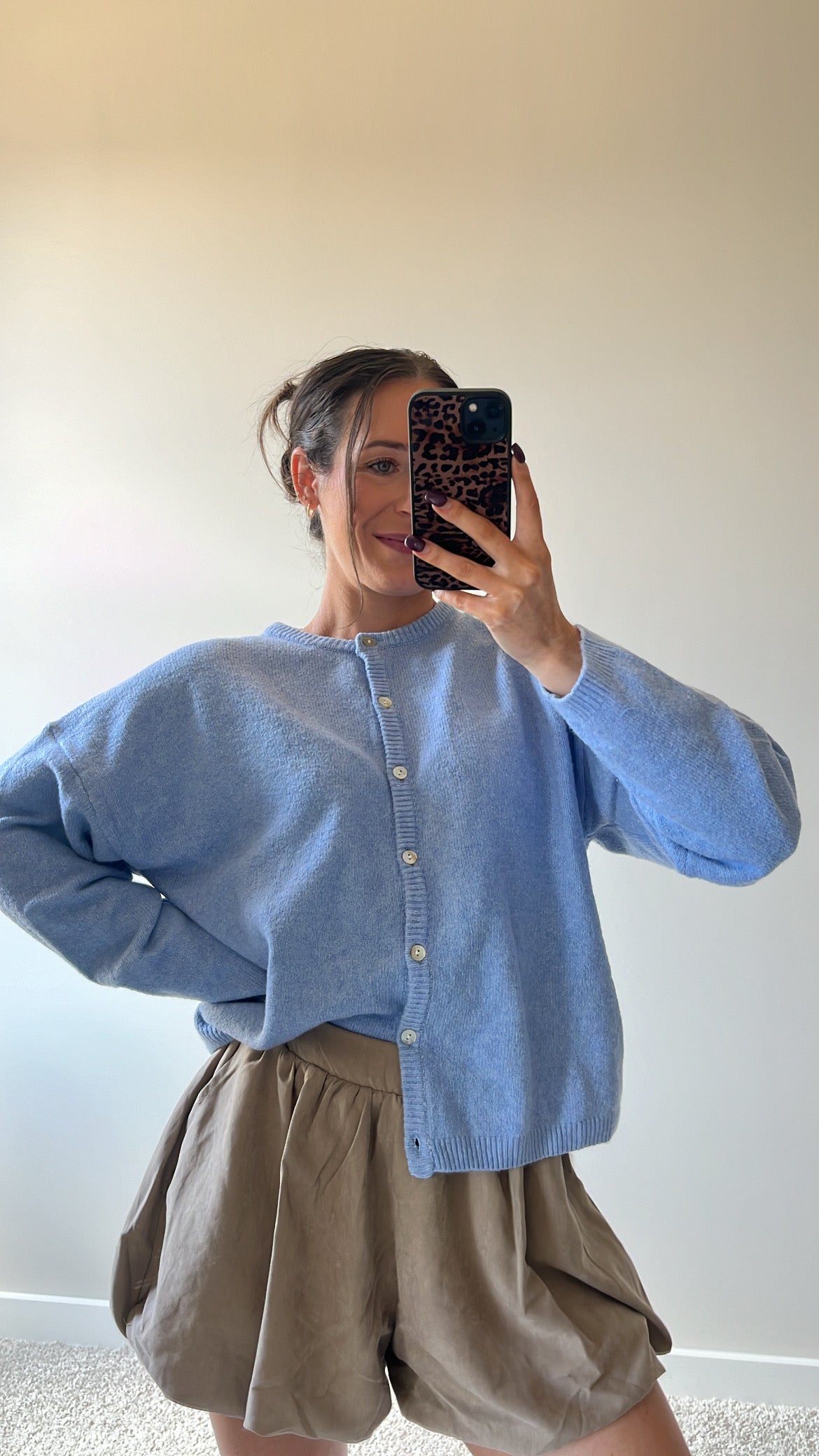 Cream Coast Cardigan Sweater