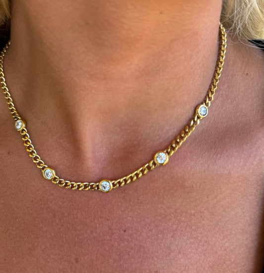 The Aurelia Diamond Necklace