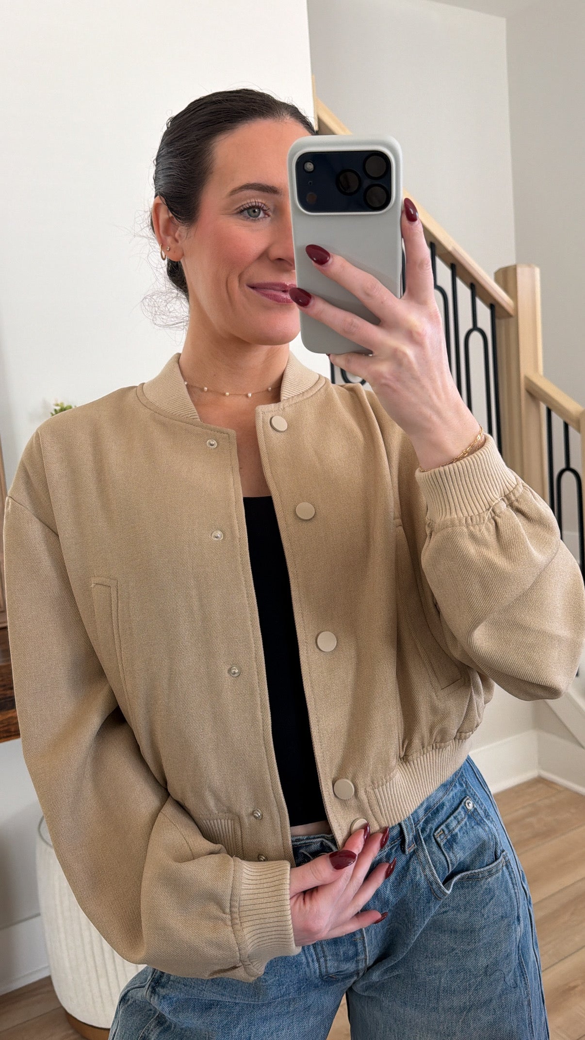 Rome Ready Bomber Jacket