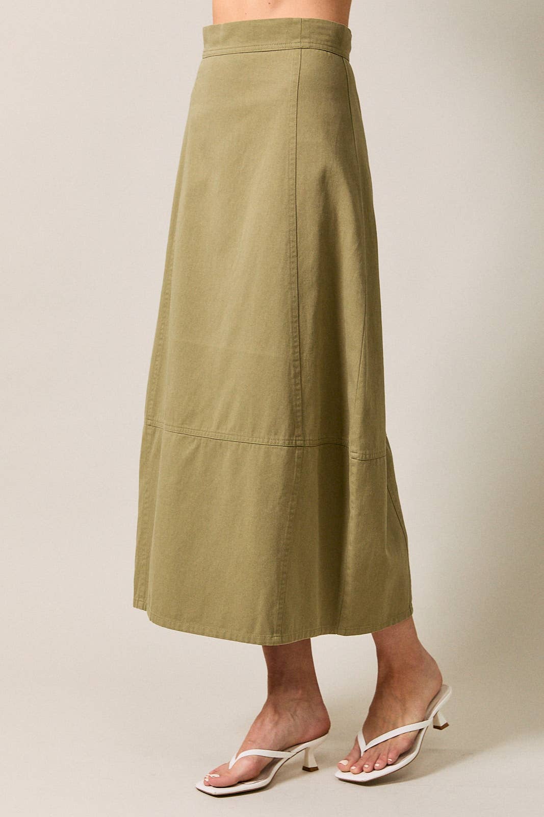 Juniper Barrel Midi Skirt