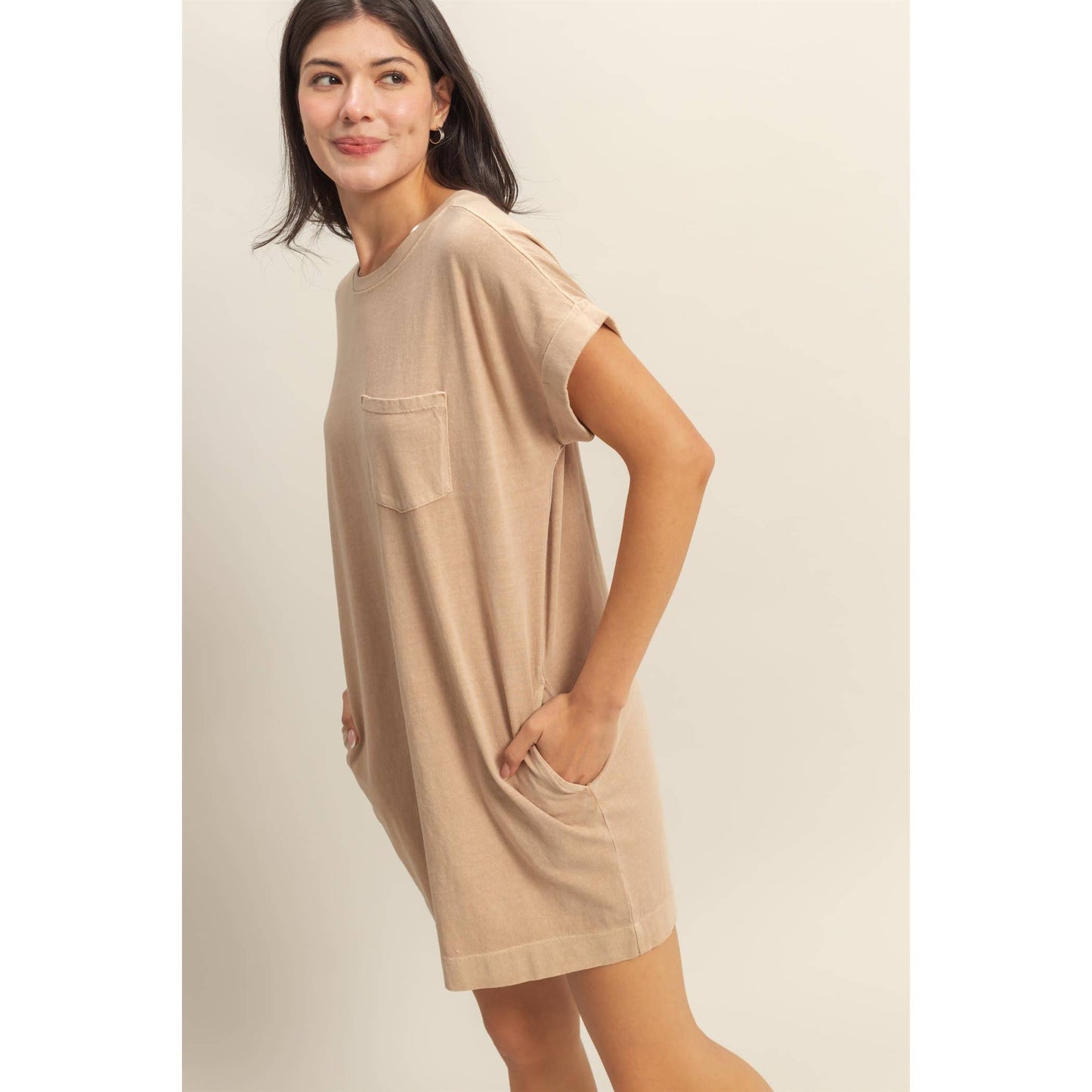 Unwind In Style T-Shirt Dress