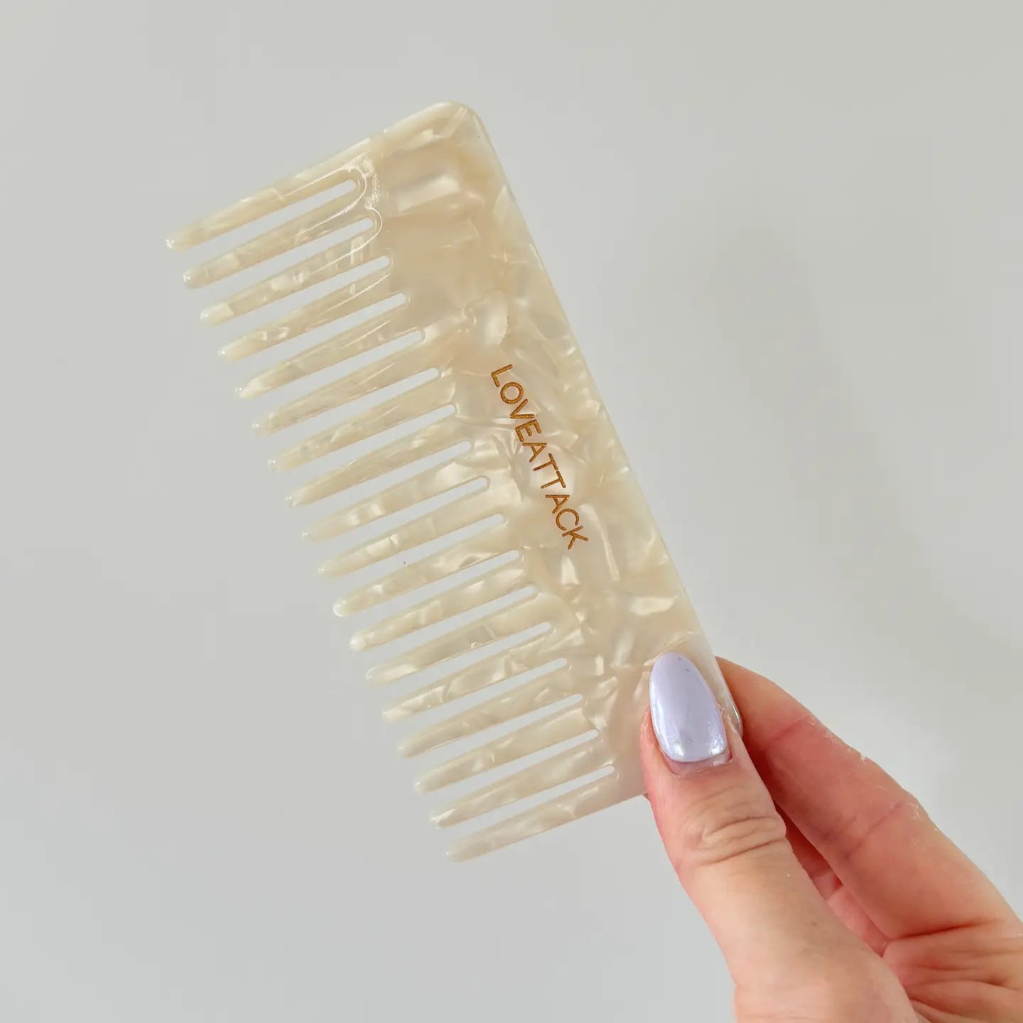 Travel Tangle-Free Wide Tooth Comb