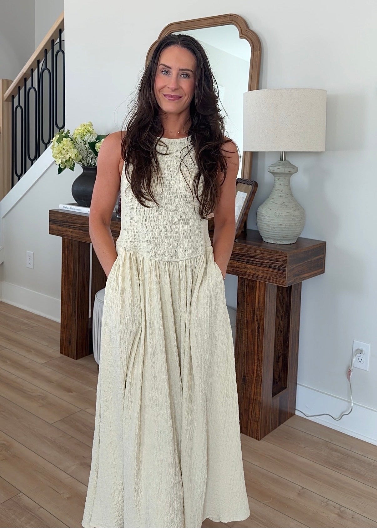 Summer Breeze Smocked Maxi Dress