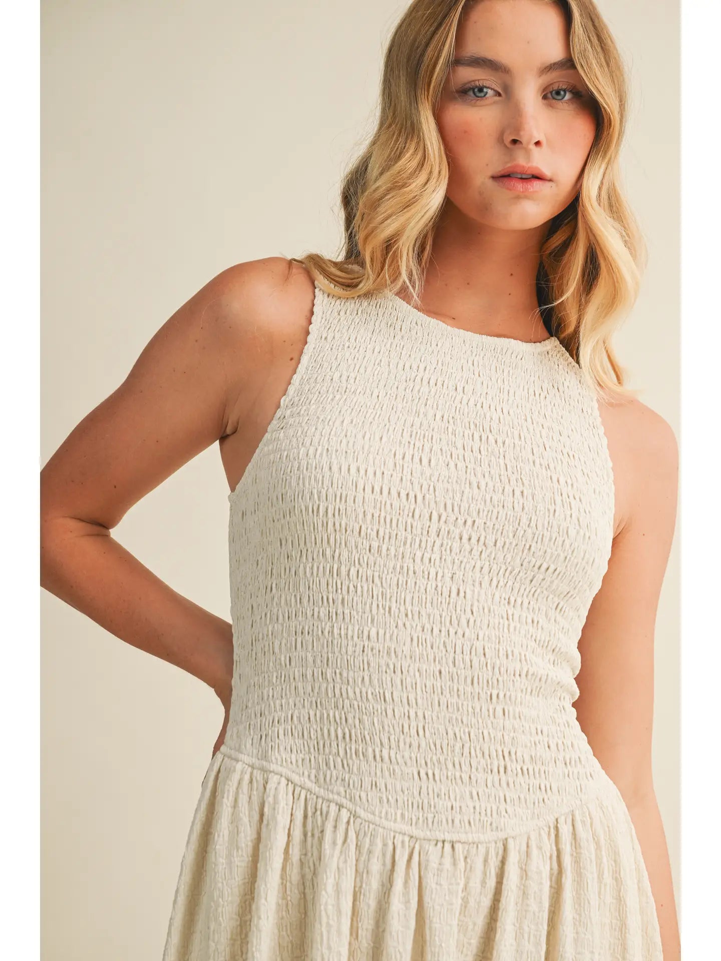 Summer Breeze Smocked Maxi Dress
